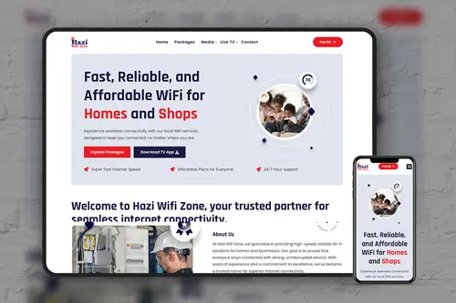 Hazi Wifi Zone Wifi provider company